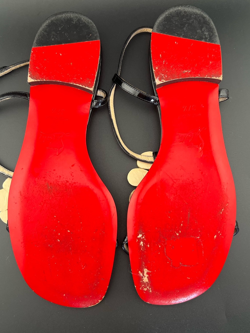 Christian Louboutin Cloudy Night Slingback Sandals - Picture 8 of 10